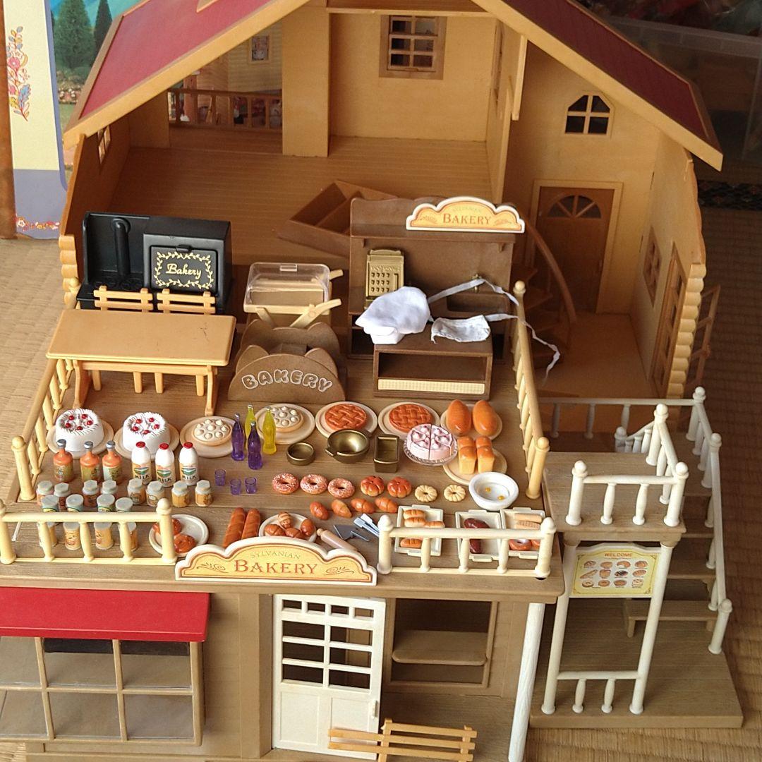 シルバニアファミリー【森のパン屋さん】【赤い屋根の大きなお家