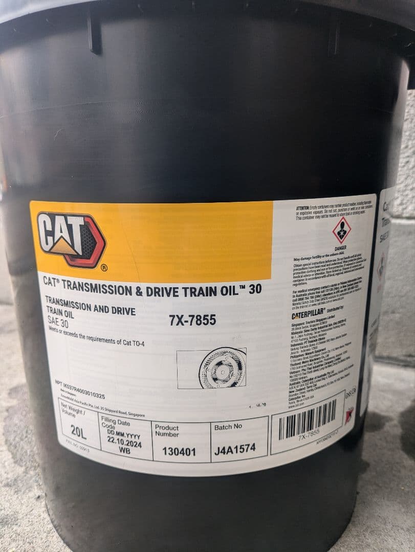 CAT(キャタピラー)純正オイルTDTO#30 - メルカリ