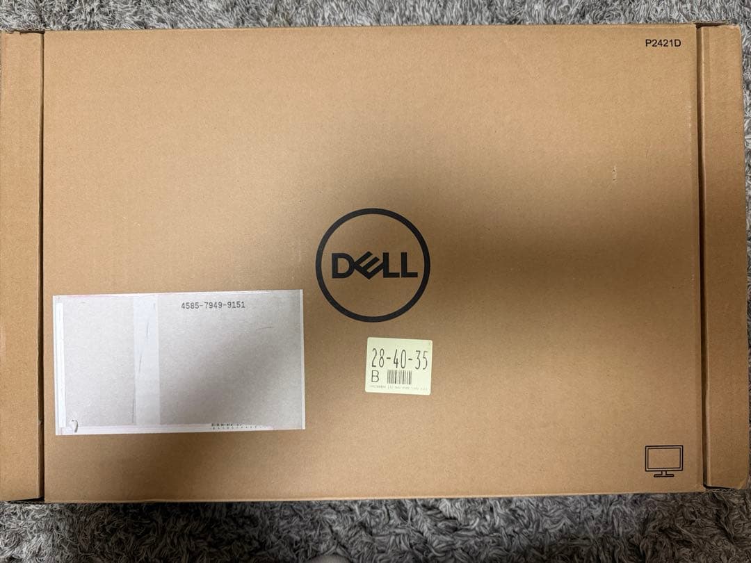 美品】DELL P2421D 23.8インチ QHDモニター 元箱・付属品完備 - メルカリ