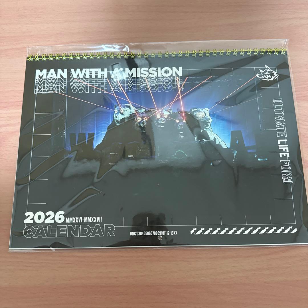 MAN WITH A MISSION 2026年カレンダー - メルカリ