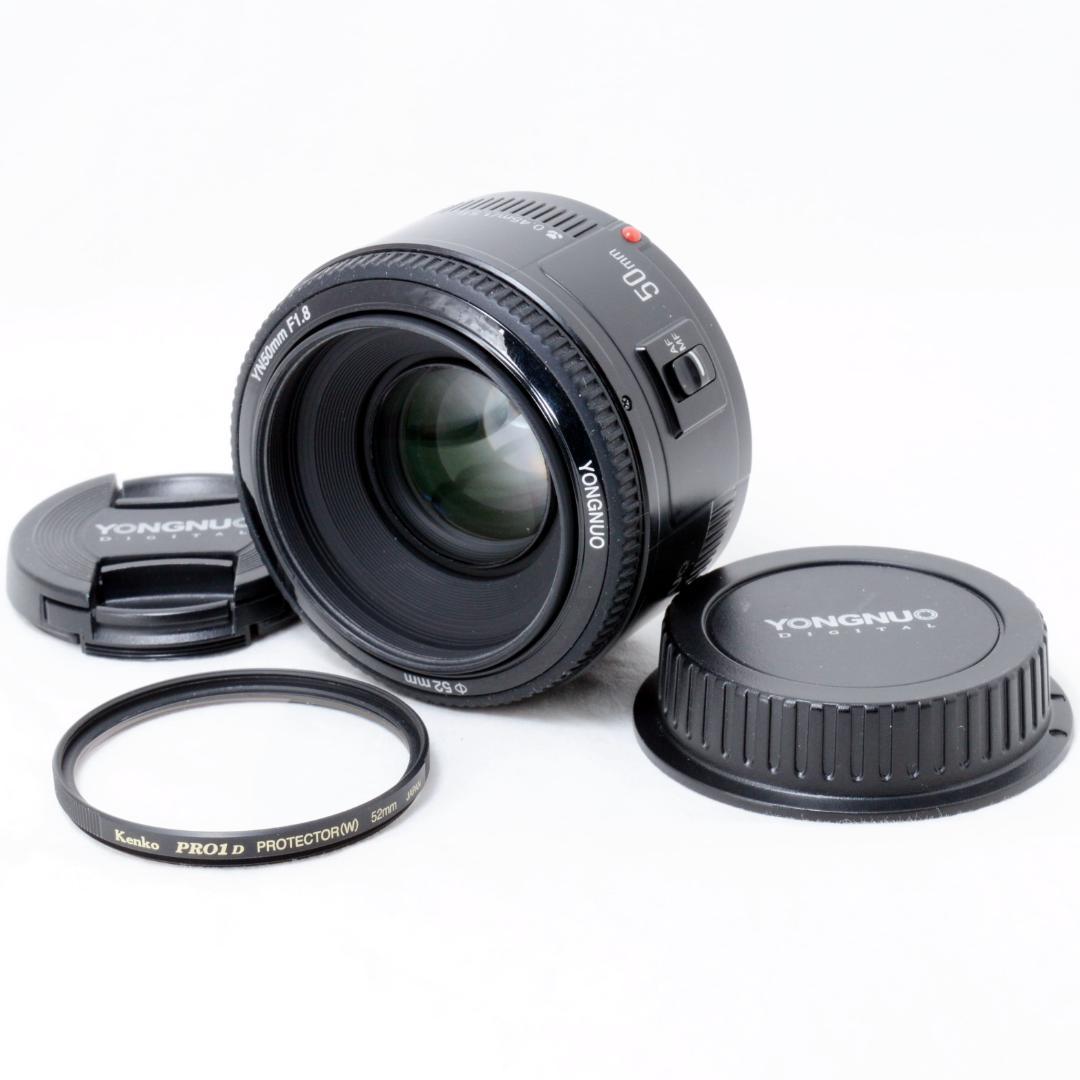⭐️良品⭐️YONGNUO 50mm F1.8 キヤノン用 単焦点レンズ - メルカリ