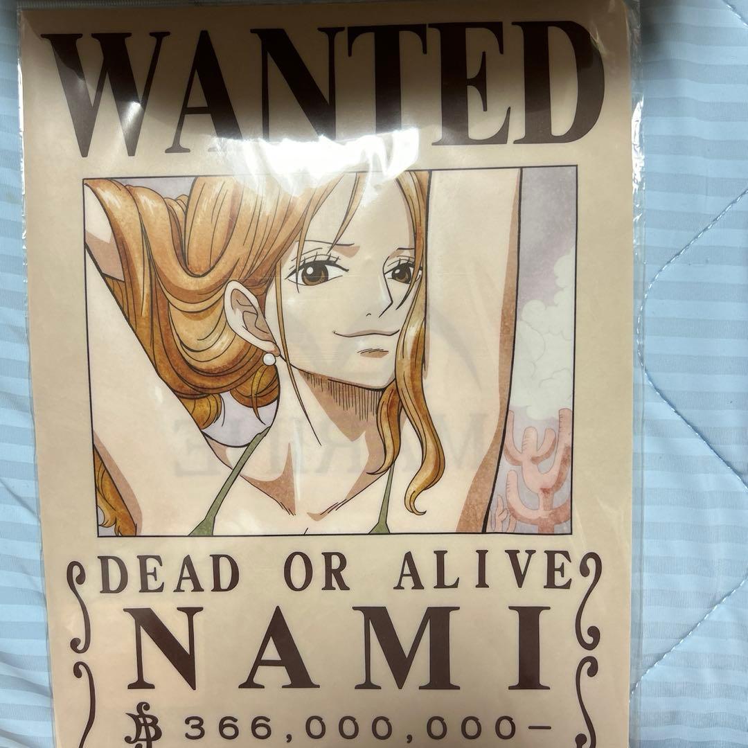 ワンピース ナミ 手配書 クリアファイル - メルカリ