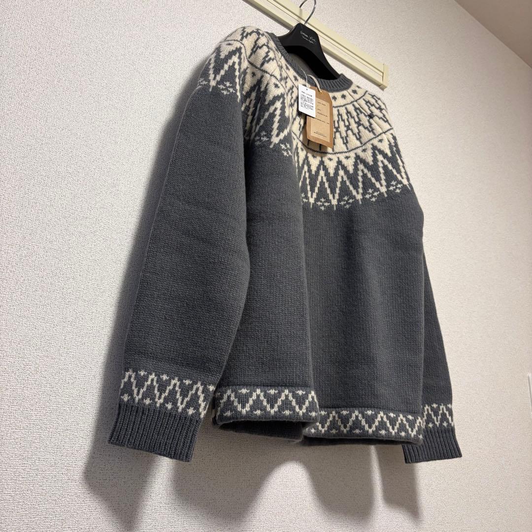 23AW Subculture サブカルチャー雪柄セーター ニット 2 キムタク