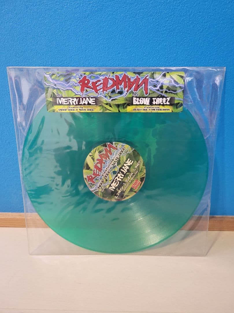 Redman Merry Jane クリアグリーンレコード WARAOZE【2025 レコードの日 限定盤】(クリアライトグリーン