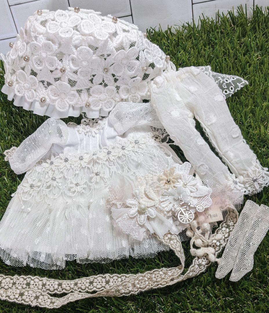 ブライス アイシードール用 アウトフィット 春待ち乙女5点セット