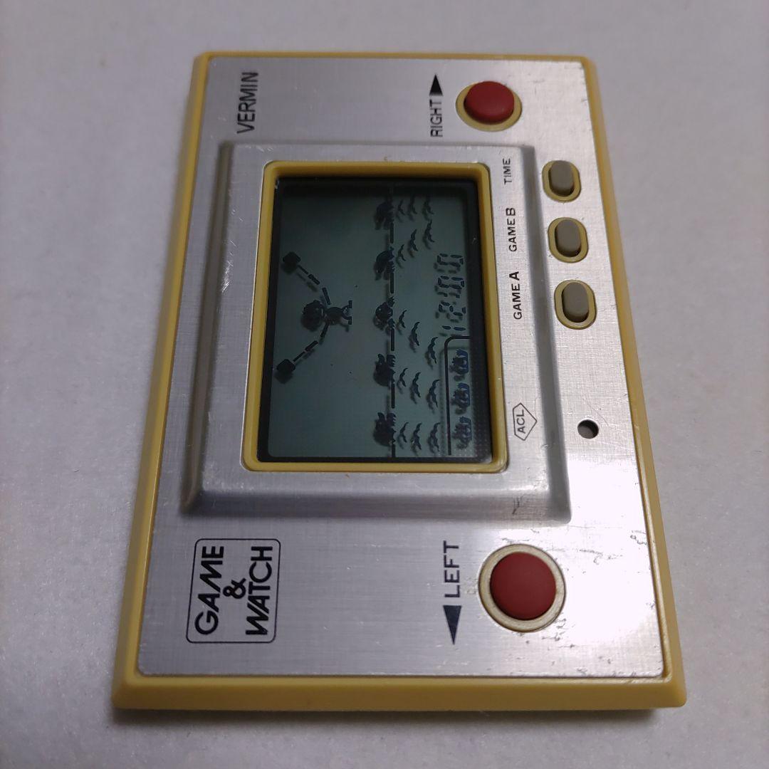 ゲーム&ウォッチ　バーミン【液もれなし】