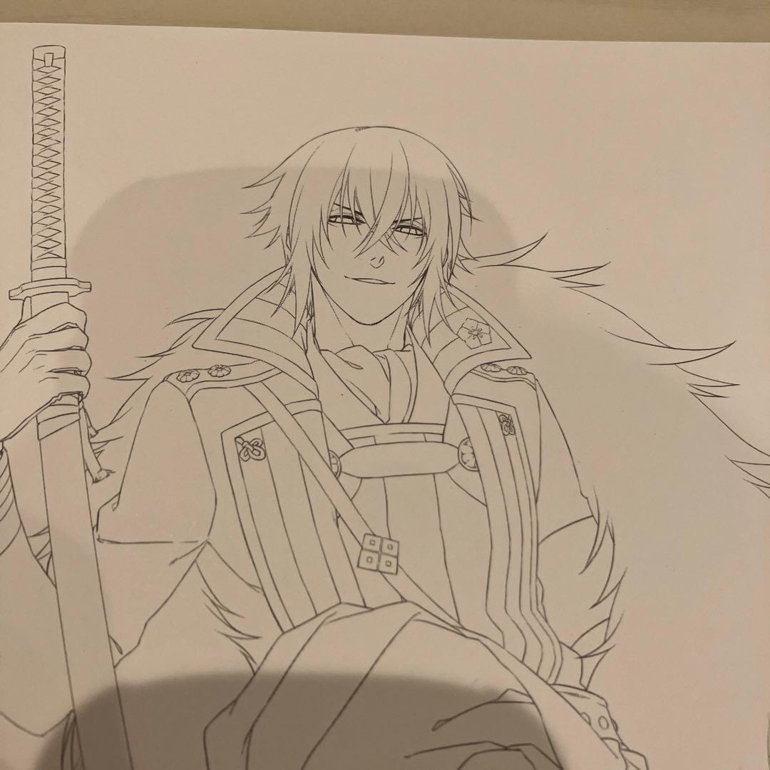 薄桜鬼】風間千景カラーリングブック - メルカリ