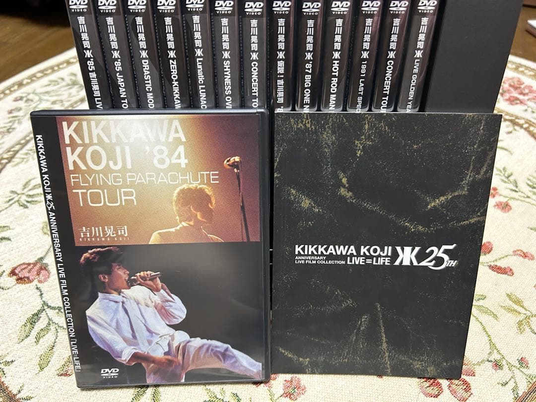 ジーコさま専用　吉川晃司25anniversary 限定DVD BOX KIKKAWA KOJI 25th ANNIVERSARY LIVE FILM COLLECTION 『LIVE=LIFE