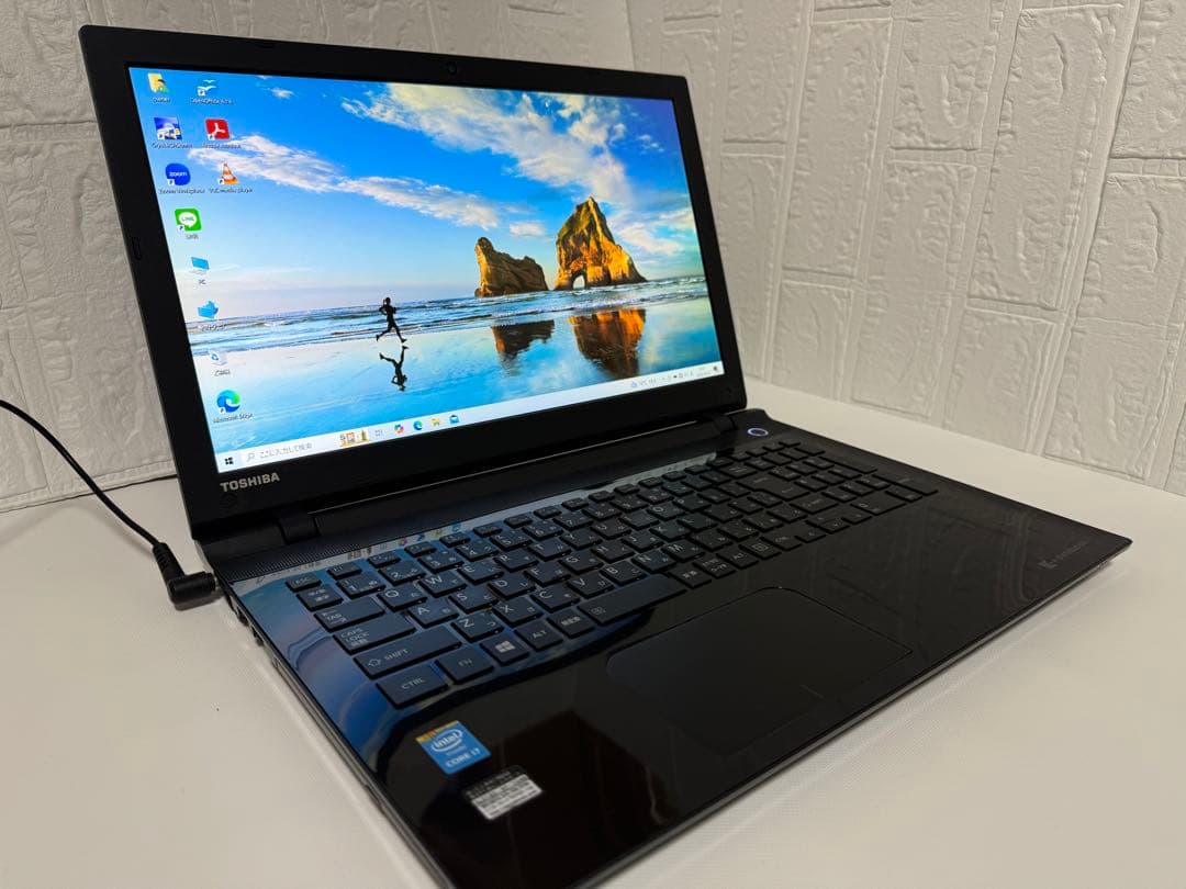 【ジャンク】Toshiba dynabook 15.6インチノートPC ブラック TOSHIBA ノートPC 15.6インチ ブラック TOSHIBA（東芝） TOSHIBA 15.6