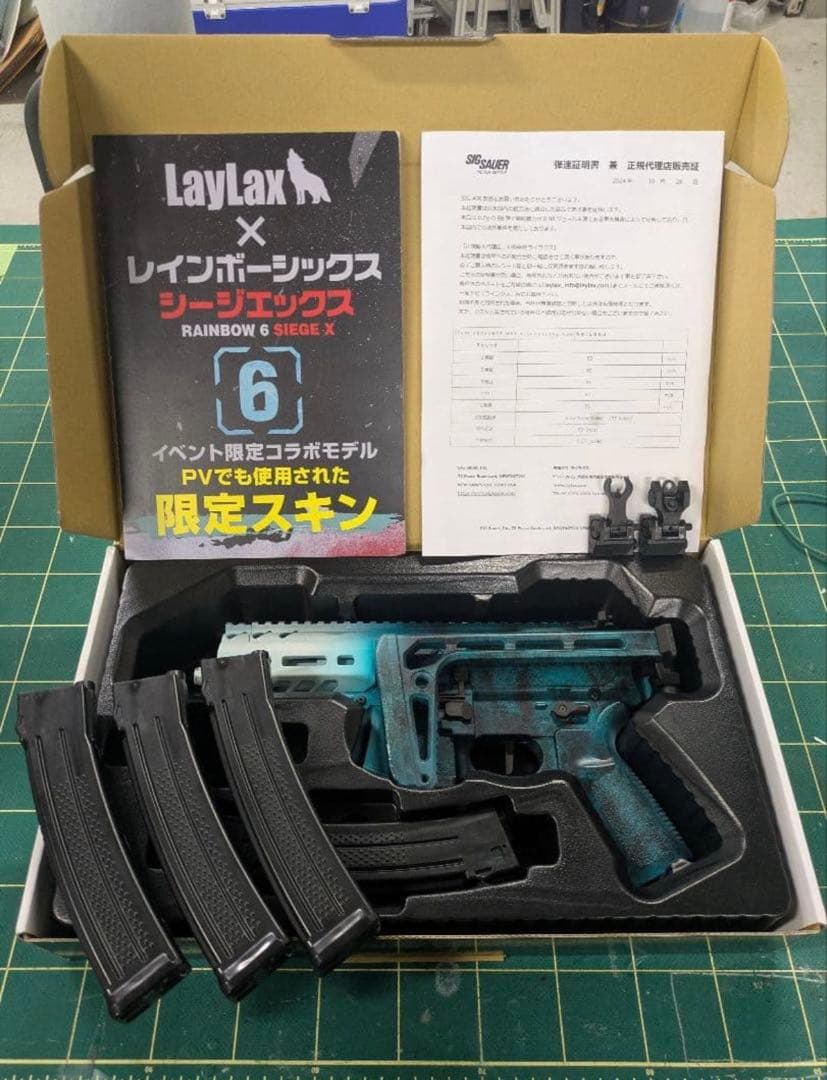 ガンフェス2025 虹6カスタム ブラックアイスmpx エアガンメーカーが多数出展し、新製品の発表や限定品の販売を行った