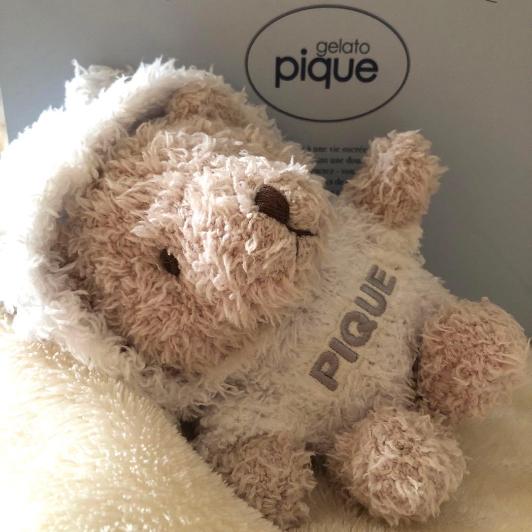 ジェラート・ピケ ぬいぐるみ くま フード付き着せ替え - メルカリ