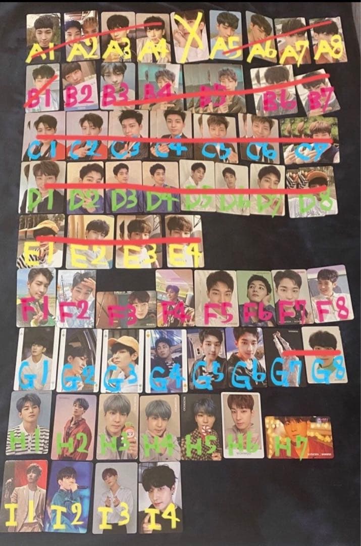 SEVENTEEN ウォヌ　トレカ　セット SEVENTEEN ウォヌ トレカ セット - メルカリ