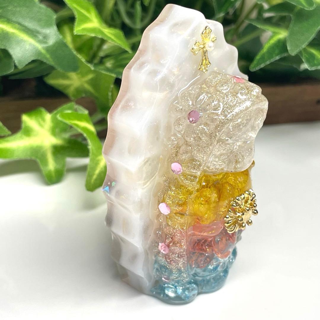 Mー557 オルゴナイト ❣️ 聖母 マリア ❣️ 置物 レジン - メルカリ
