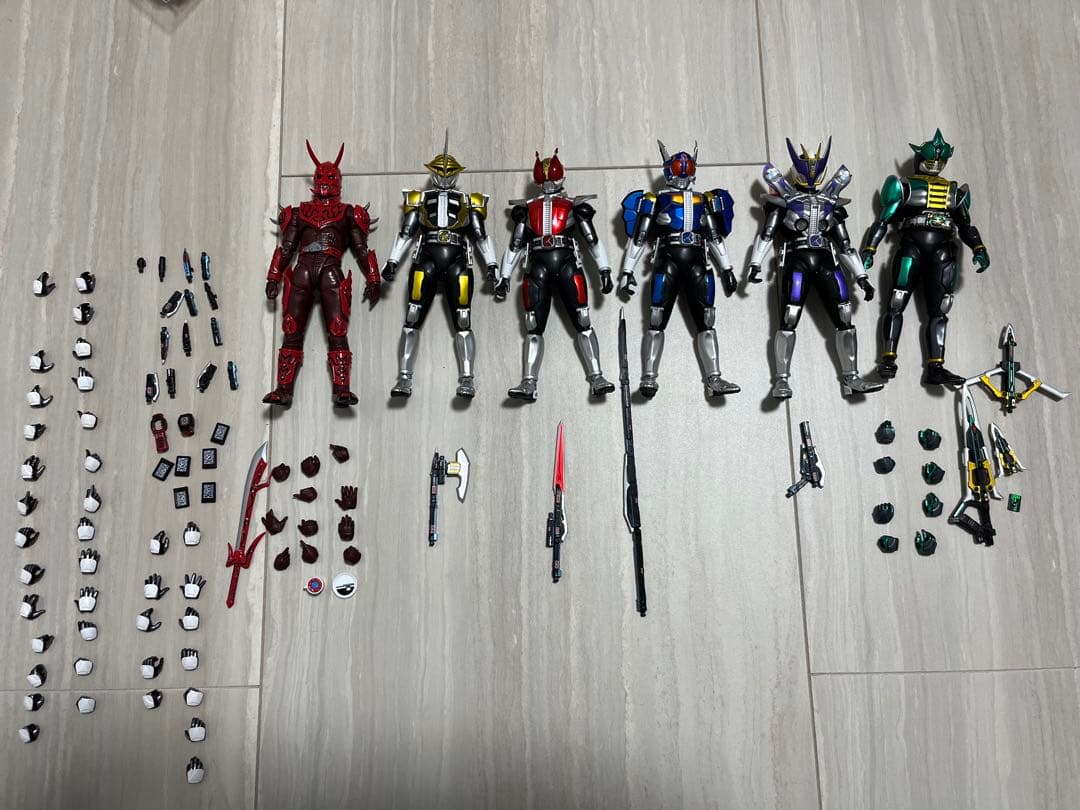 s.h.figuarts 真骨彫製法 仮面ライダー電王 6体セット C99