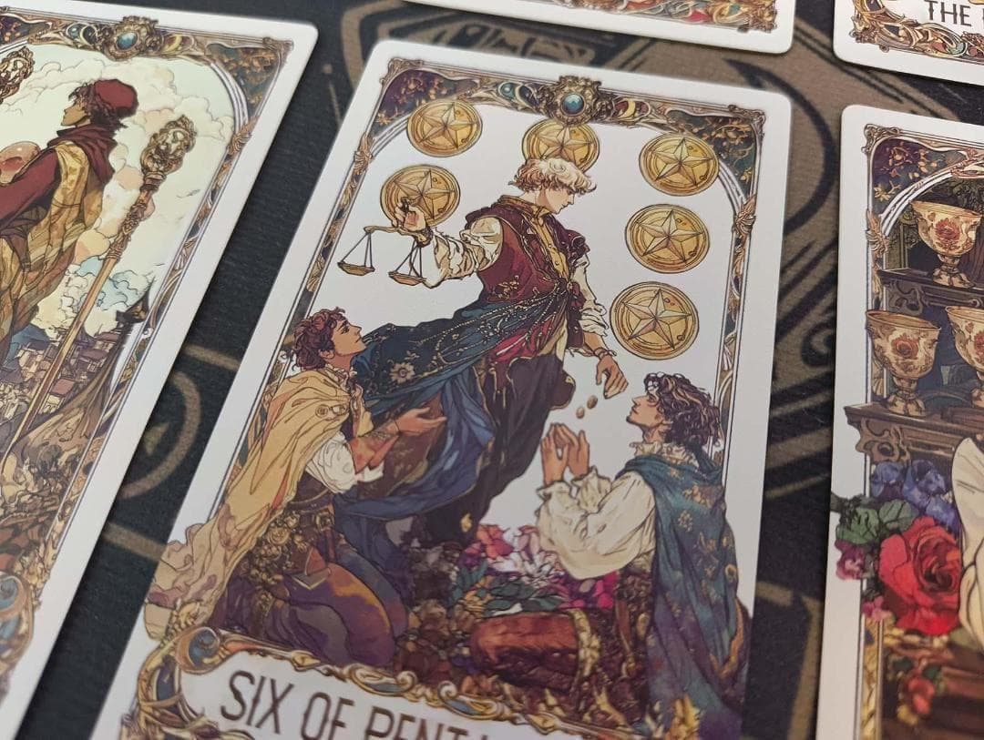 正規品タロットカード】入手困難✨超美麗✨まるで古典絵画✨星明かりの