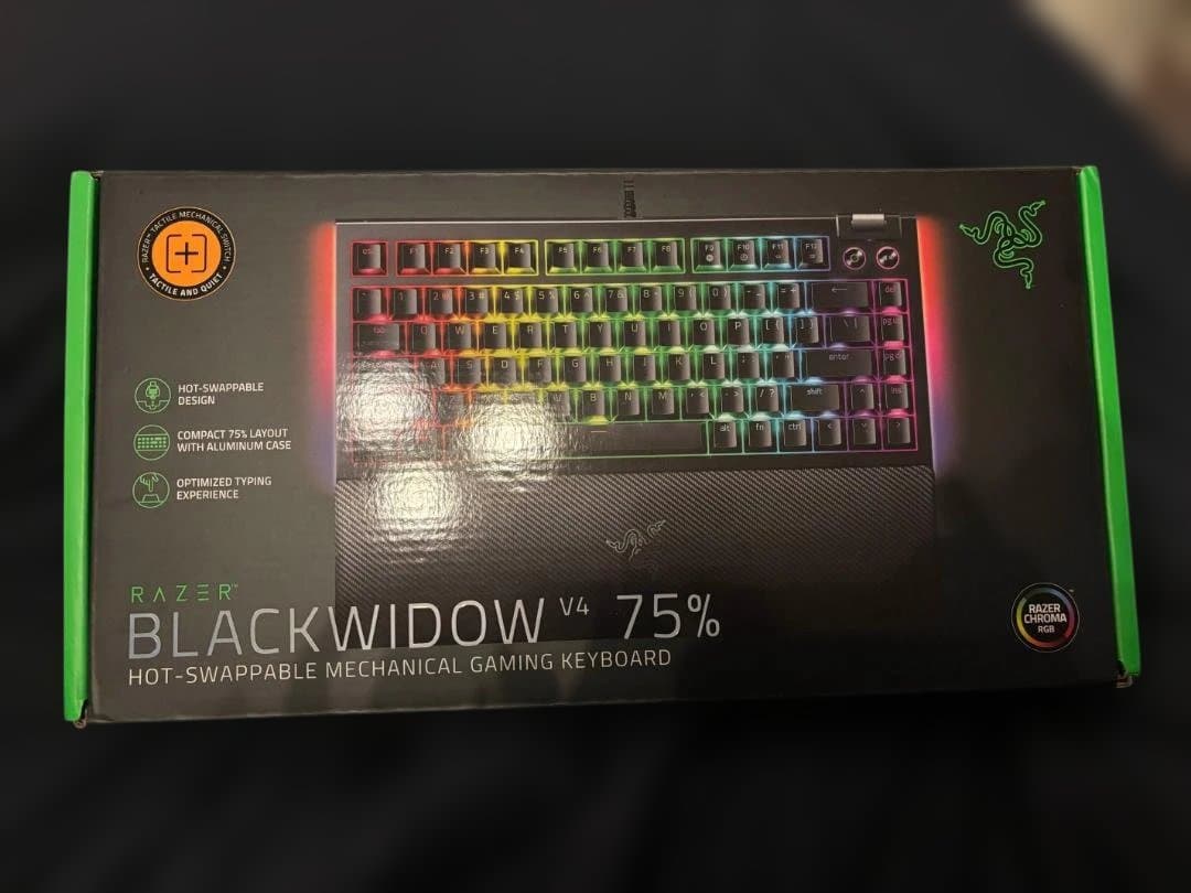 Razer BlackWidow V4 75% キーボード本体 Amazon.com: Razer BlackWidow V4 75% Mechanical Gaming Keyboard