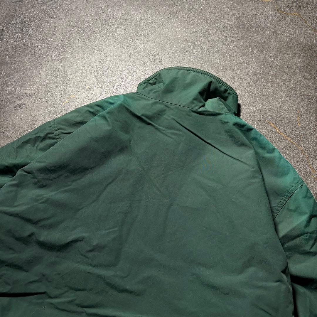 L.L.Bean エルエルビーンウォームアップジャケットグリーンフリース古着M