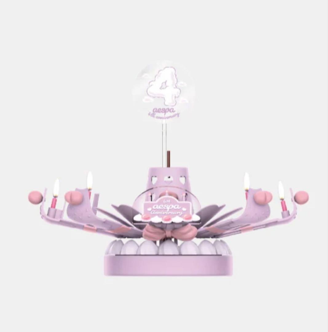 aespa 4th anniversary party cake ケーキ - メルカリ