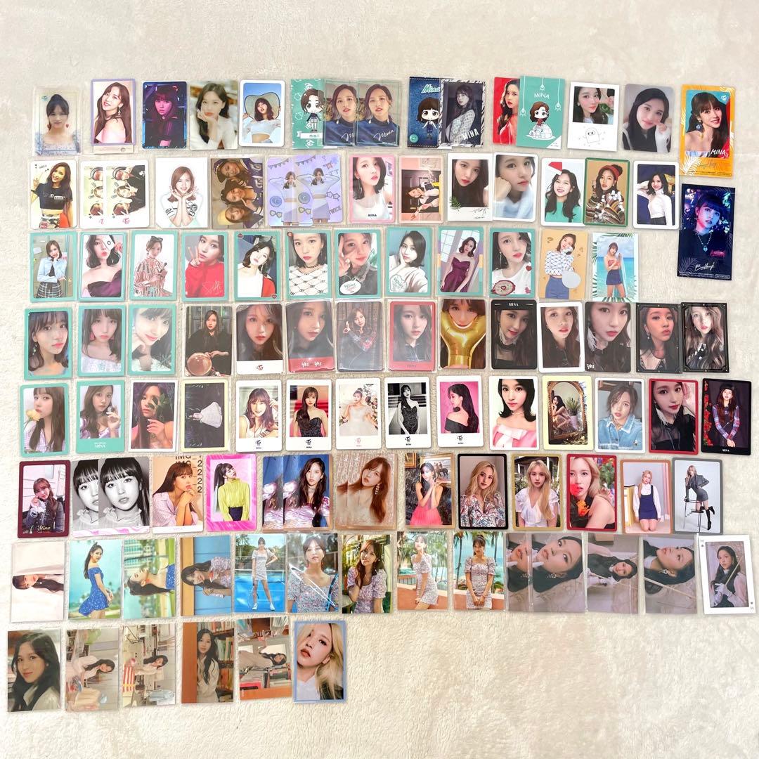 TWICE ミナ トレカセット 105枚 まとめ売り - メルカリ