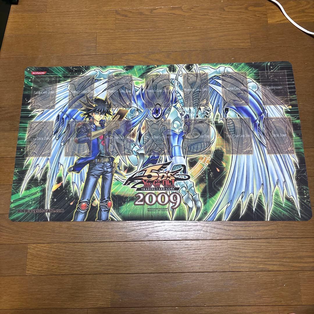 遊戯王 不動遊星 スターダストドラゴン / バスター プレイマット 英語版 プレイマット Win a Mat 2009 不動遊星 & スターダスト