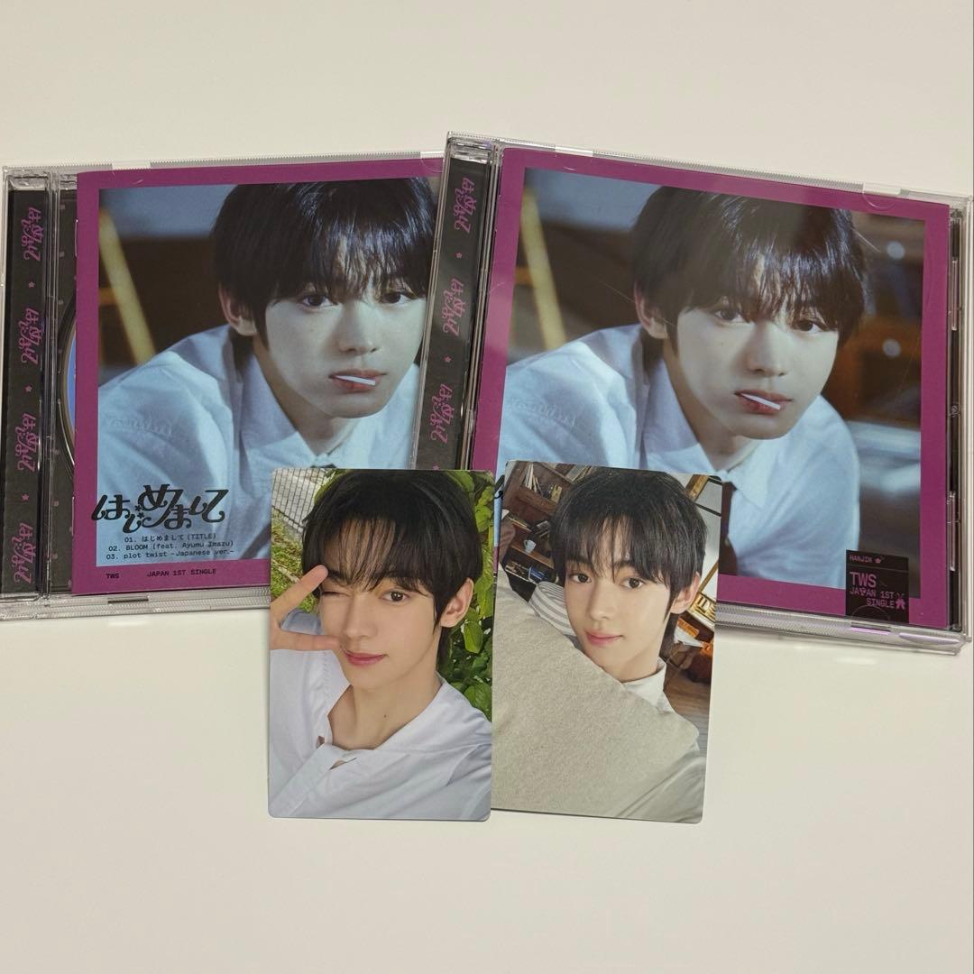 TWS はじめまして CDソロジャケット盤 ハンジン - メルカリ