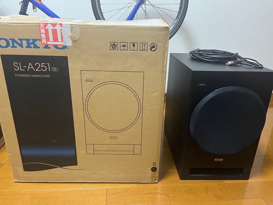 ONKYO SL-A251(B) サブウーファー Amazon.co.jp: ONKYO アンプ内蔵サブウーファー SL-A251(B) : 家電＆カメラ