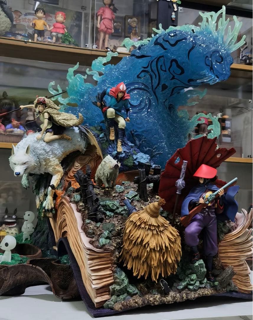 もののけ姫 フィギュア ガレージキット スタチュー - メルカリ