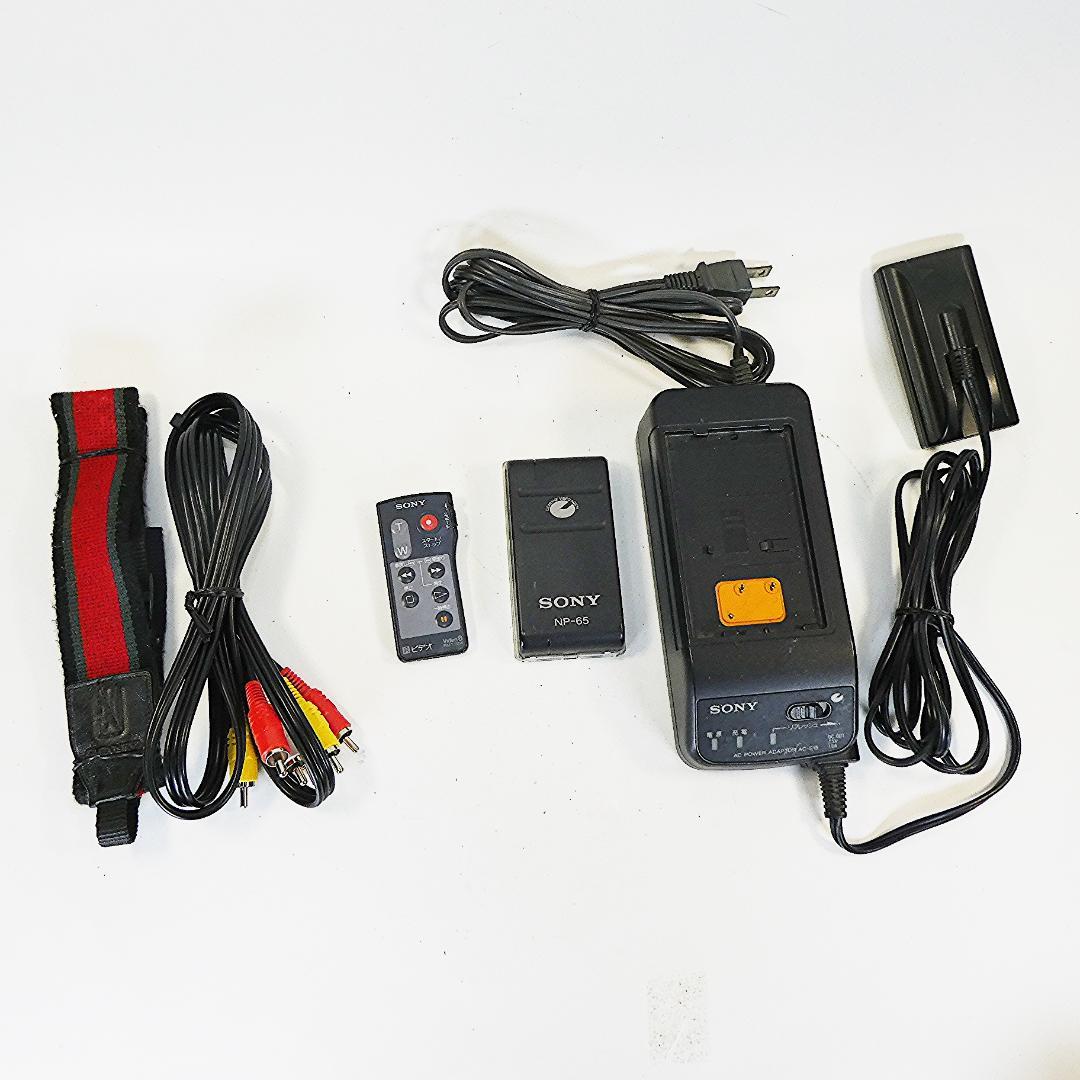 ソニーCCD-TR705 動作良好 VideoHi8ビデオカメラ DVD化に最適 - メルカリ