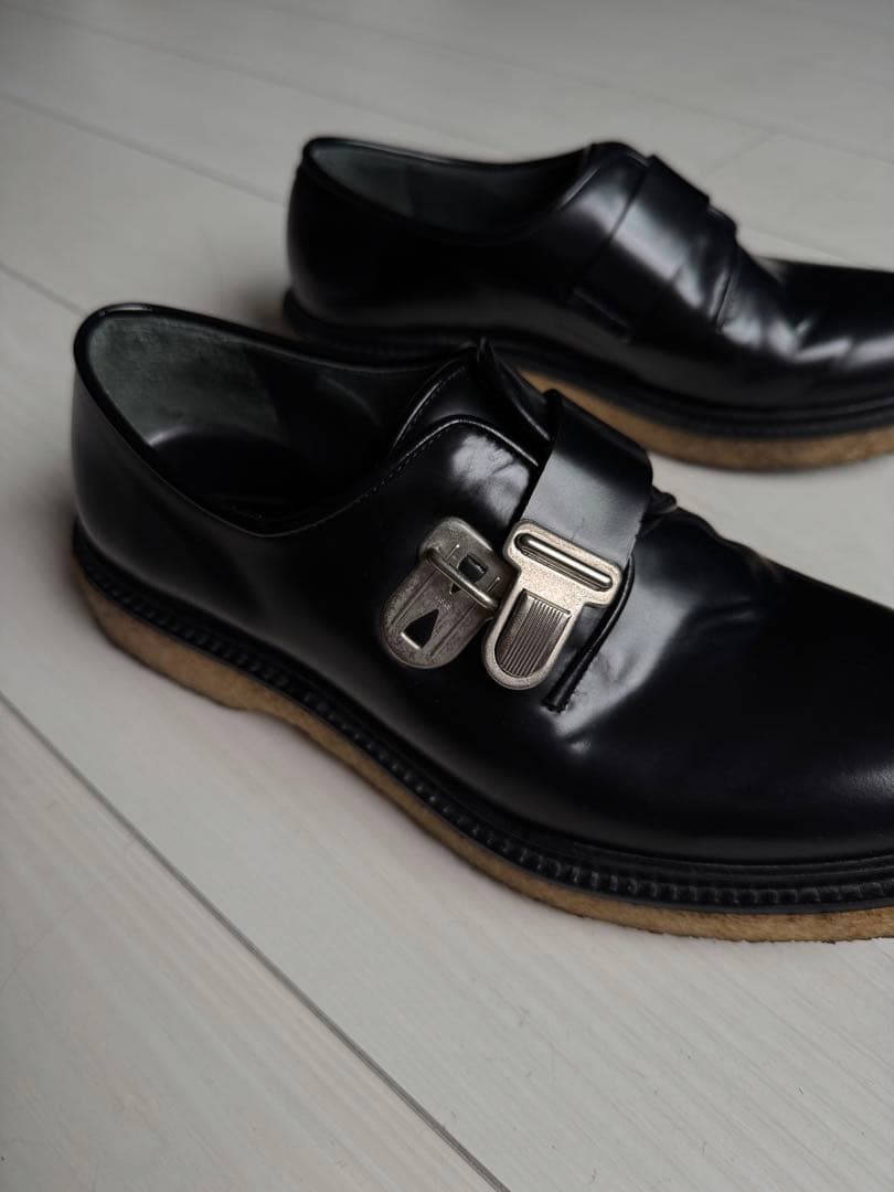 ADIEU PARIS ラウンドバックル ダービーシューズ ブラック Adieu Paris Type 132 ダービーシューズ | ブラック | FARFETCH JP
