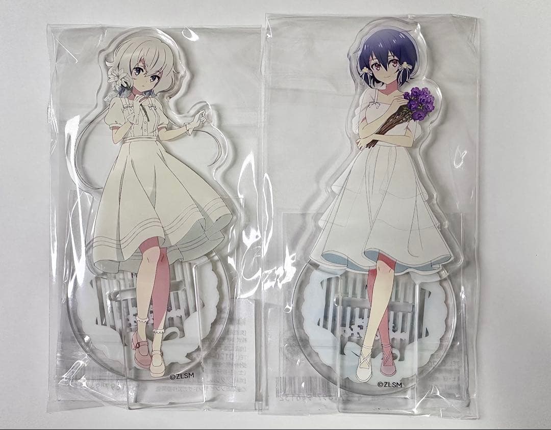 ゾンビランドサガ アクリルスタンド Loppi限定 水野愛+ 紺野純子 2