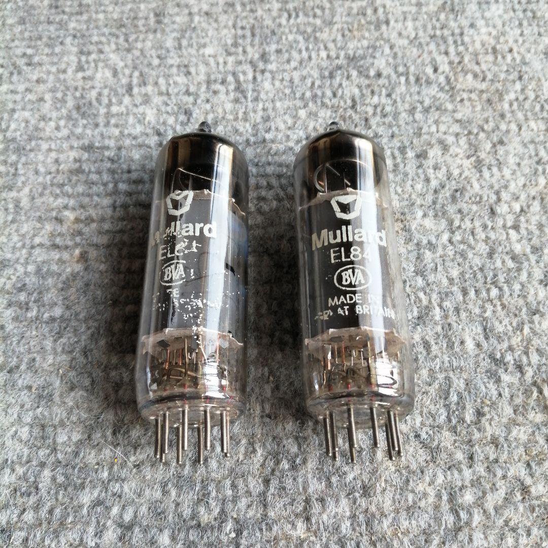Mullard EL84/6BQ5 真空管 2本セット Amazon | JJ EL84/6BQ5 2本マッチ 真空管PX29 | JJ | 真空管