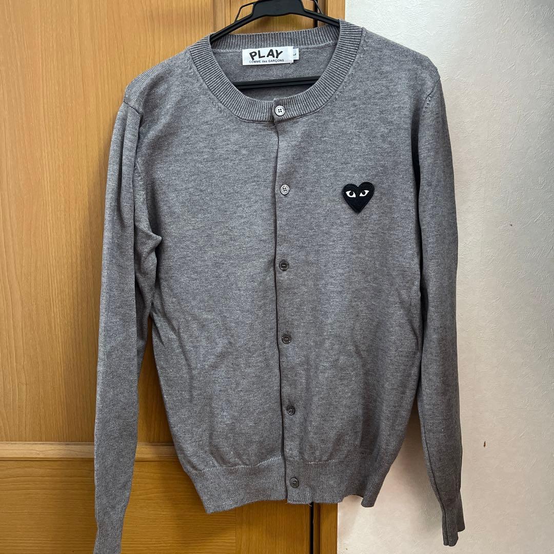 コムデギャルソン カーディガン グレー - メルカリ