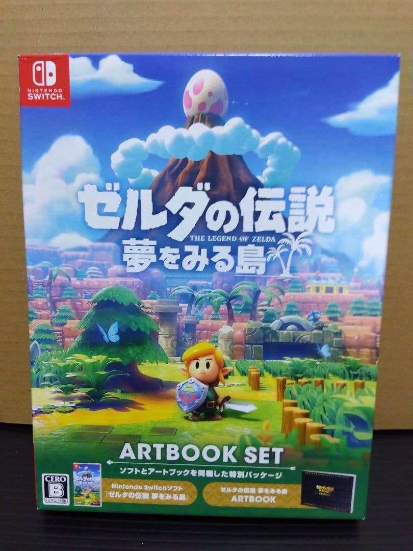 Switch ゼルダの伝説 夢をみる島 ARTBOOK SET 任天堂 ソフト Amazon.co.jp: ゼルダの伝説 夢をみる島 ARTBOOK SET -Switch : Video
