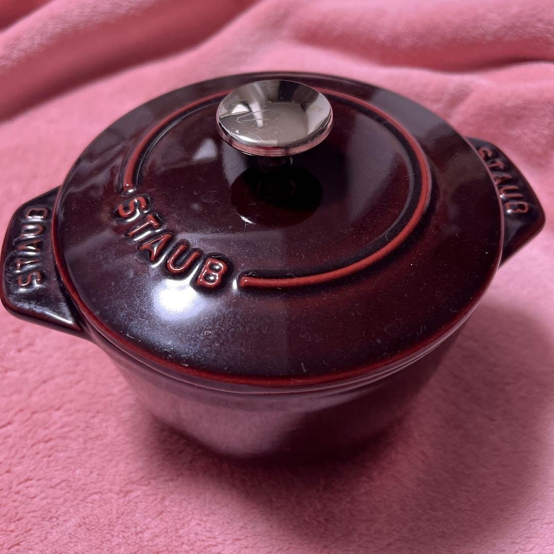 STAUB 鋳鉄製 両手鍋 12センチ　ココハン 公式販売店】STAUB ラ・ココット de GOHAN Sサイズ 12cm【生涯保証】2