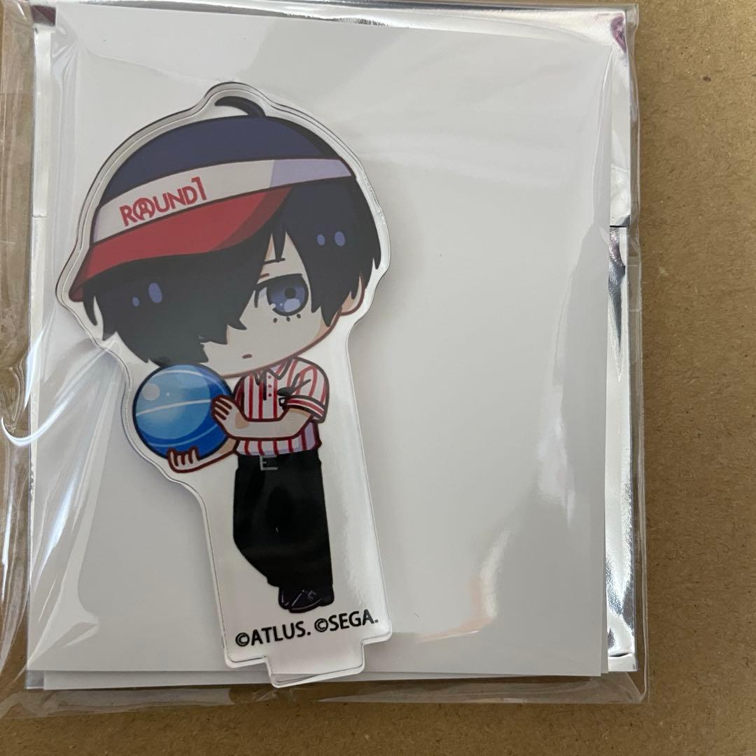 ペルソナ3 リロード P3R ラウンドワン アクリルスタンド 主人公 - メルカリ