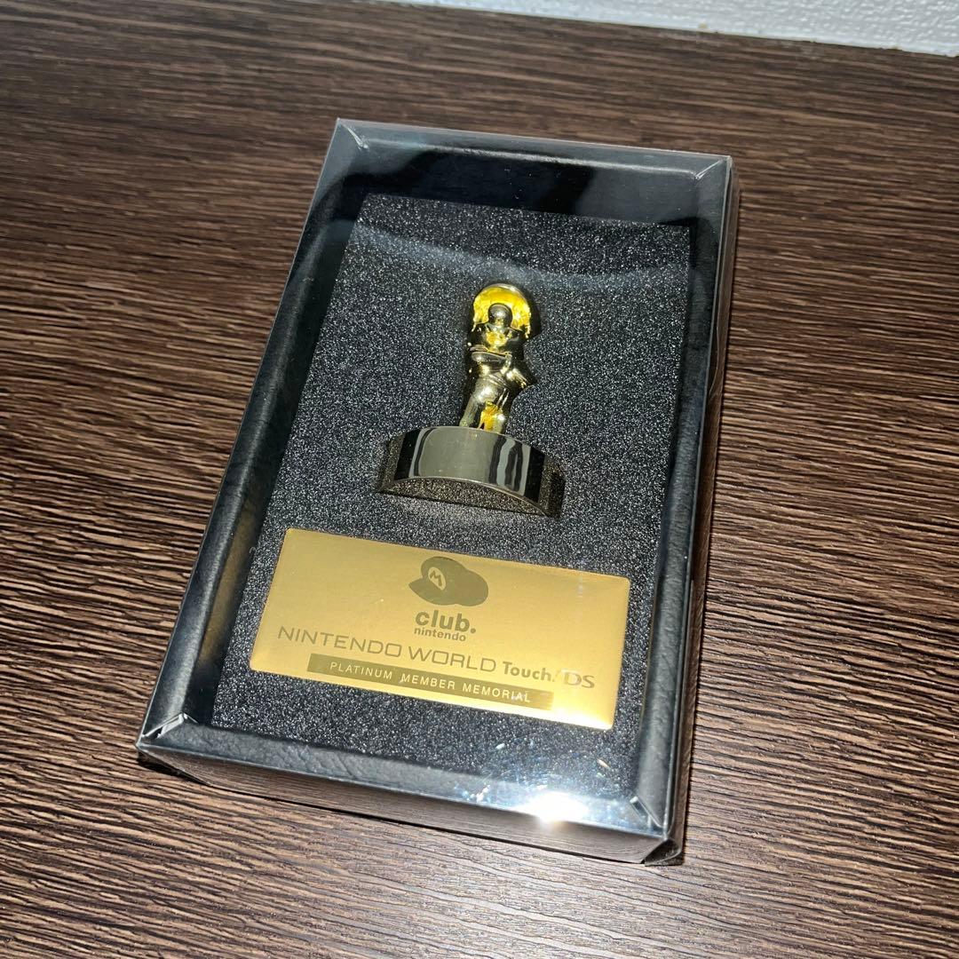 非売品】クラブニンテンドー ゴールドマリオ フィギュア 会員限定品