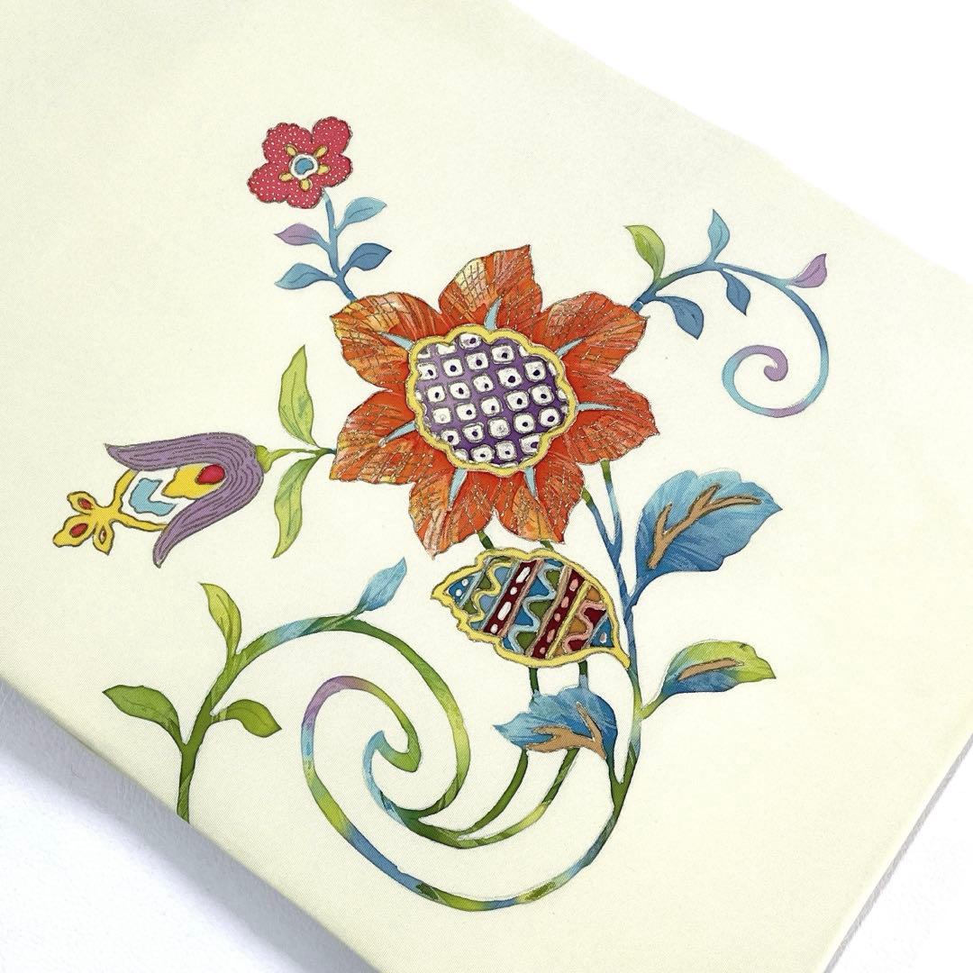 帯6554 ○高級 正絹 塩瀬 名古屋仕立て 名古屋帯 - メルカリ