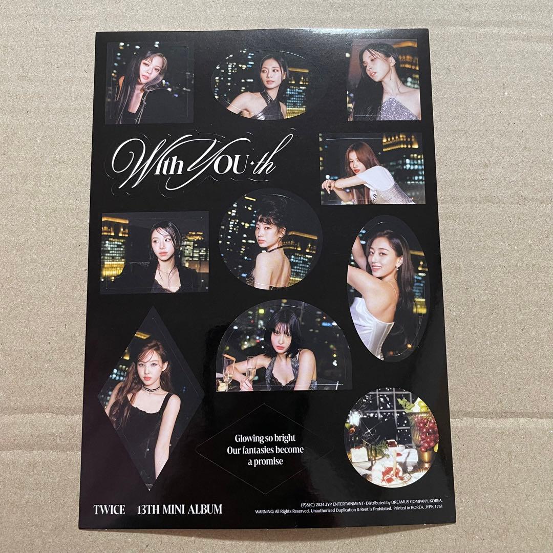 TWICE 『With YOU-th』 ツウィ トレカ ポスター セット ③ - メルカリ