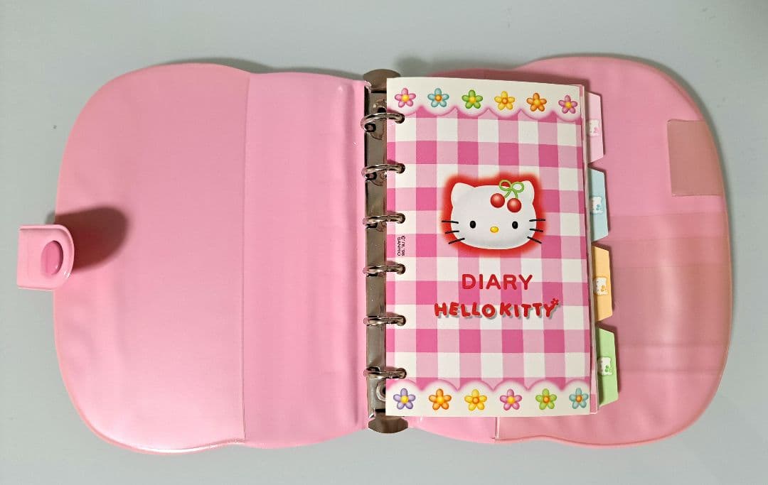 サンリオ ハローキティ スケジュール帳 システム手帳 1998年 - メルカリ