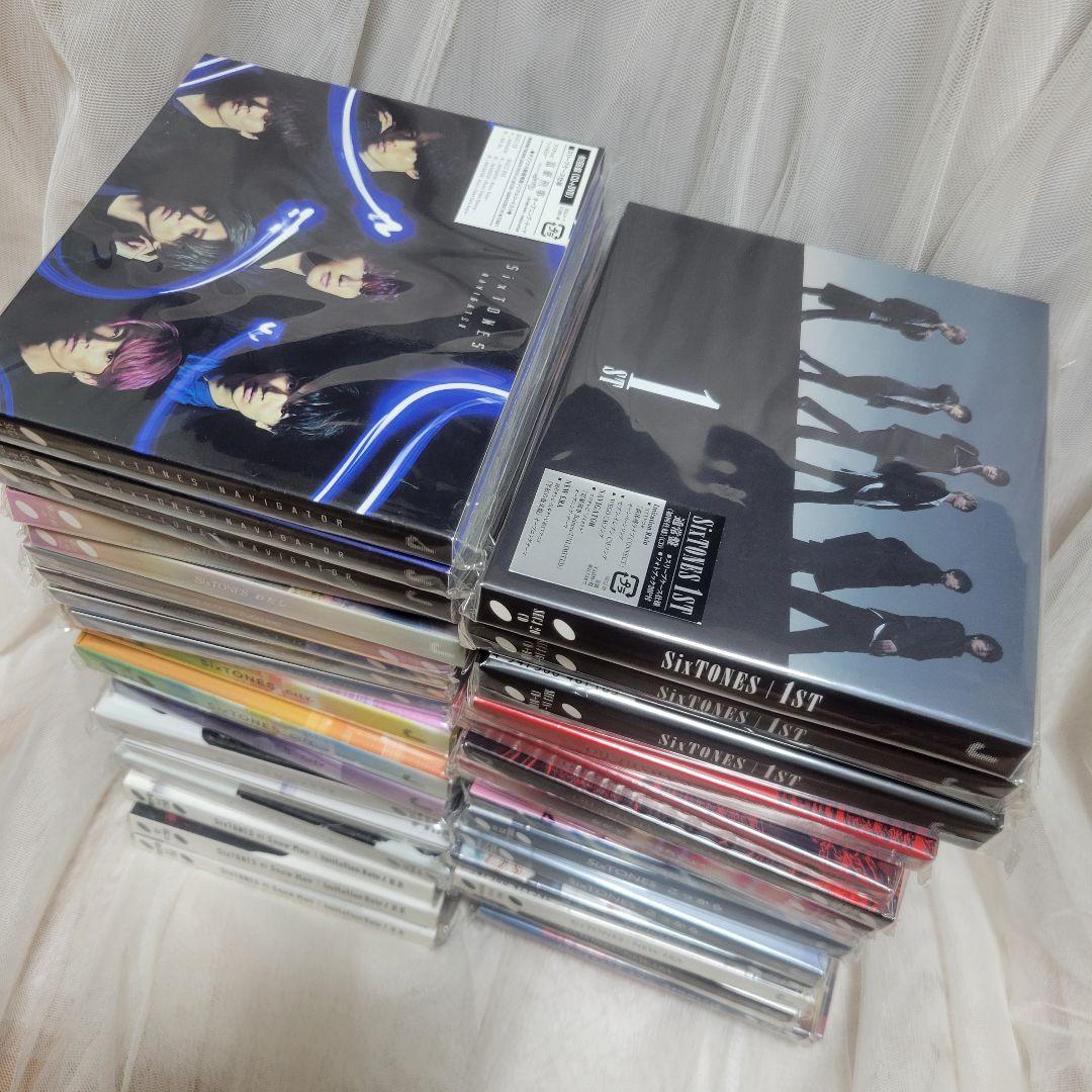 【セール価格16日まで‼️】SixTONES CD まとめ売り 未開封】SixTONES CDまとめ売り 15枚 - メルカリ