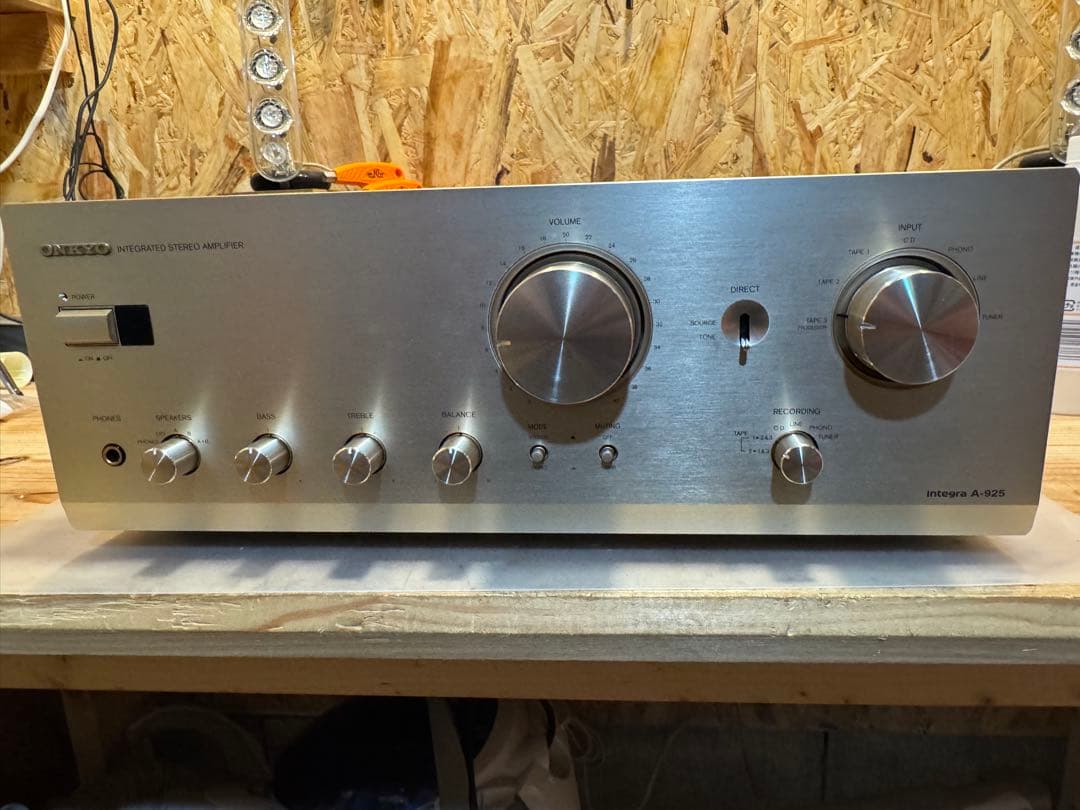 ONKYO integra A-925 インテグレーテッドステレオアンプ 本体 Amazon | ONKYO オンキョー Integra A-925 インテグレーテッドステレオ