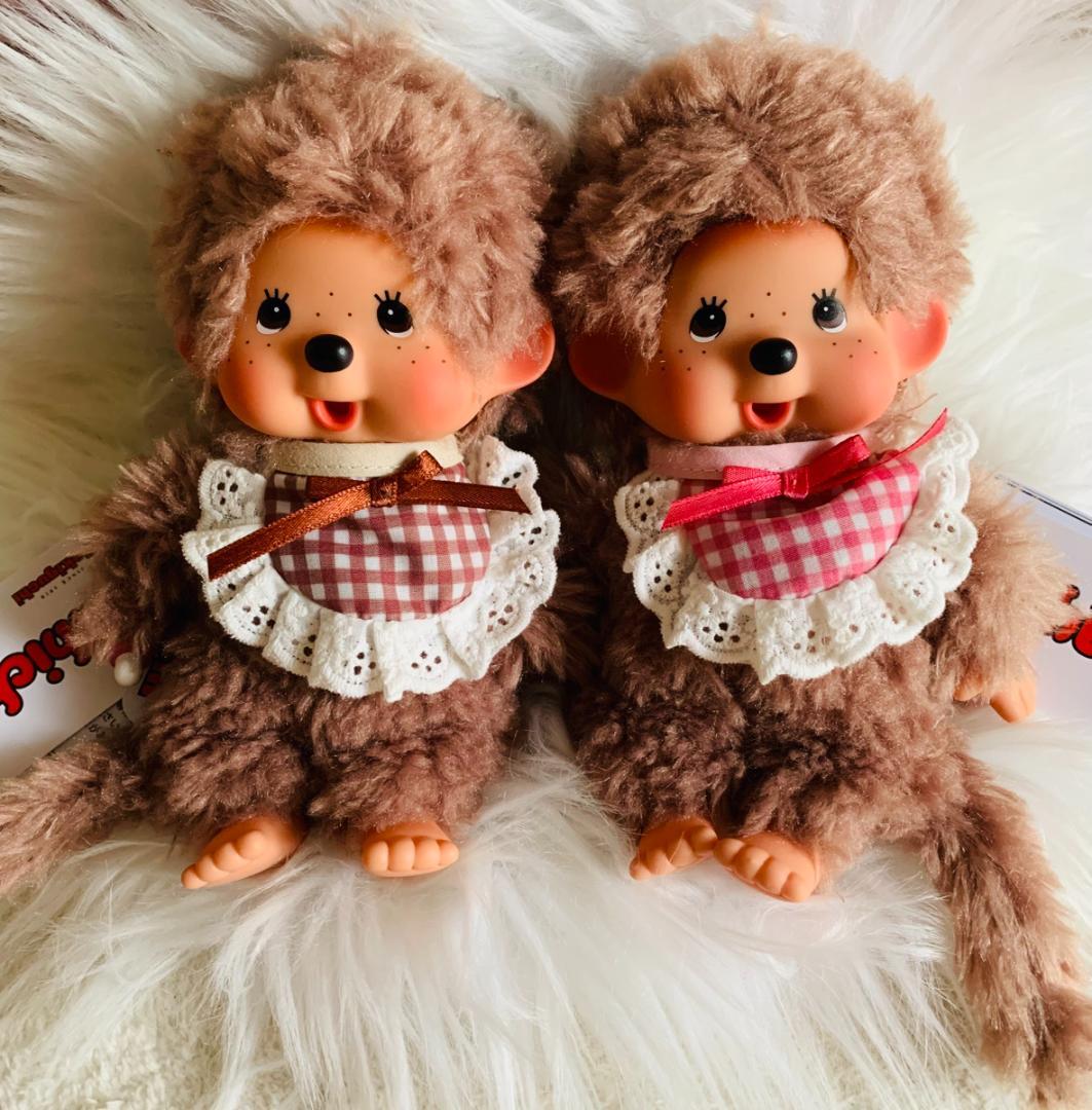 NEW/新品】もこもこスウィートブラウン モンチッチ Sサイズ ペア