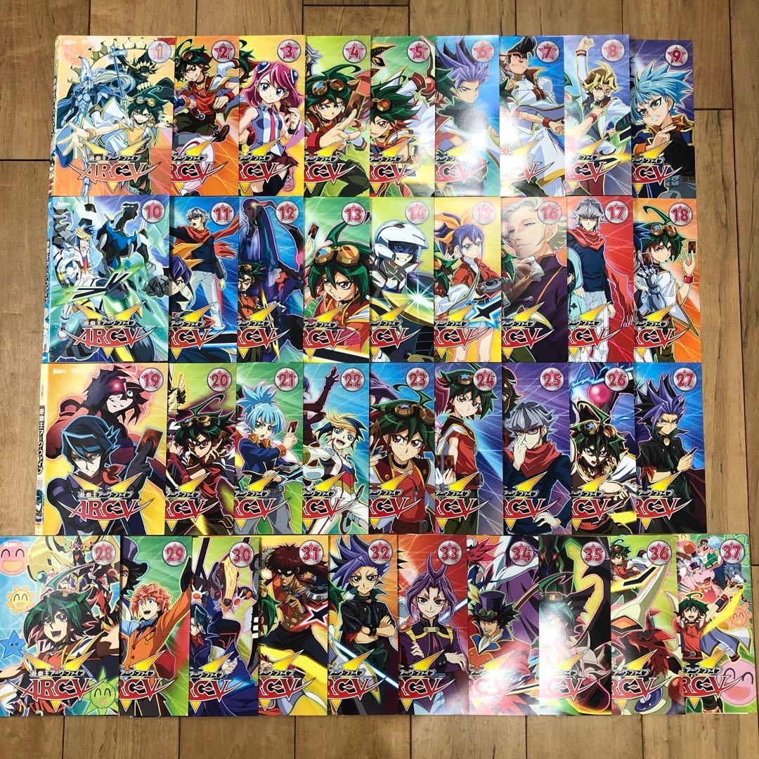 遊戯王 アークファイブ 全37巻セット 完結 DVD アニメ 美品 - メルカリ