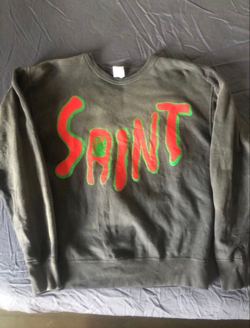 SAINTMICHAEL セントマイケル　スウェット　トレーナー セントマイケル SAINT Mxxxxxx SAINT Sweat shirt （Black