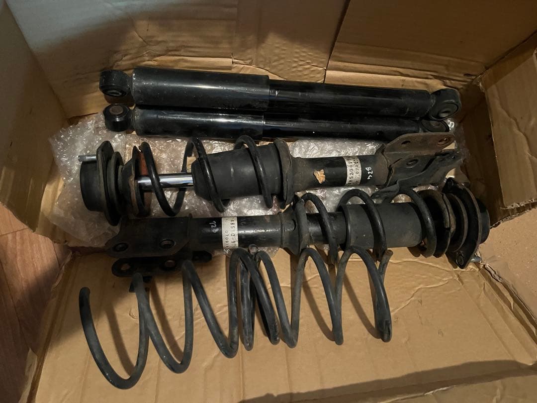 ダイハツ コペン L880K 純正サスペンション一式 車検 ノーマル戻し