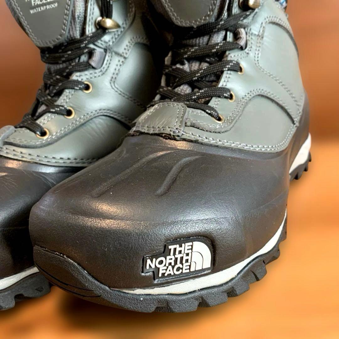 THE NORTH FACE 防水スノーブーツ 25cmグレー - メルカリ
