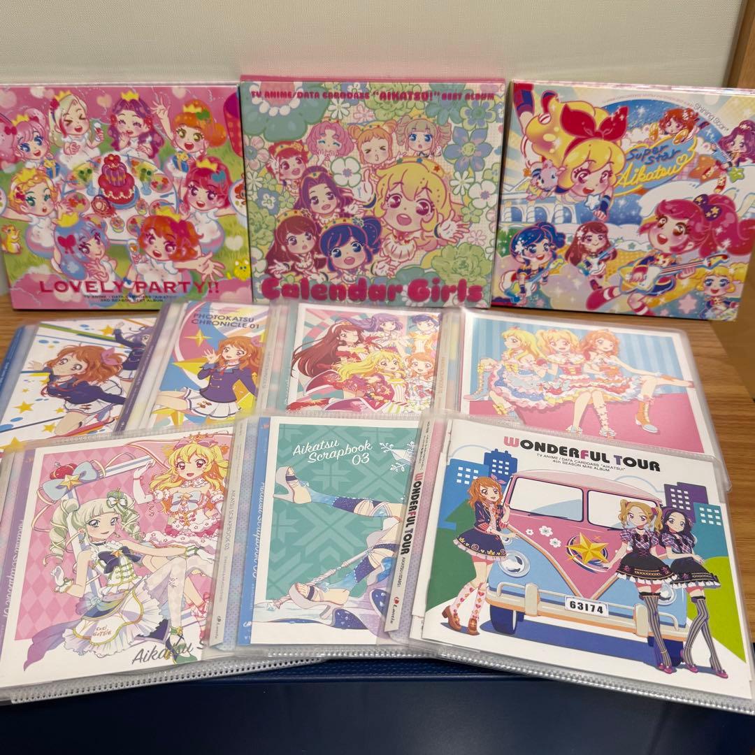 アイカツ CD 10枚セット データカードダス アイカツ！シリーズ10thAnniversary4ポケット