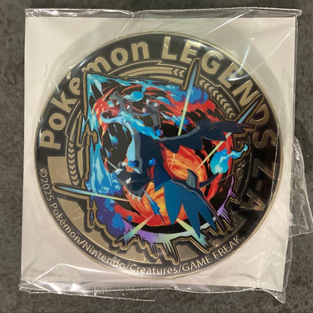 ポケモンレジェンズZA イオン購入特典 メガリザードンX 金バッジ