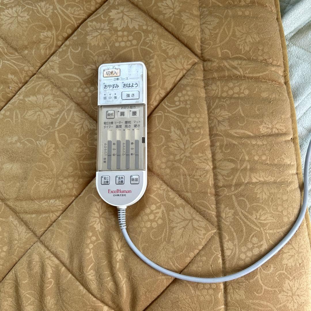 エクセルヒューマン 電気毛布 シングル ゴールド EMいちばん