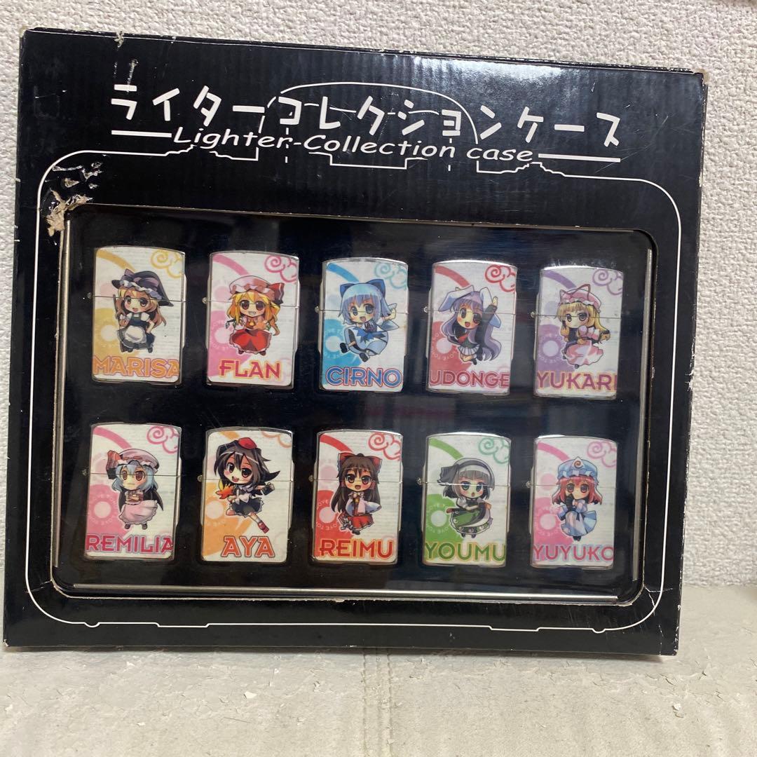 東方project 美少女　ミニキャラ　オイルライター　zippo 風　TG 東方project ゆうか 美少女 オイルライター zippo 風 T④